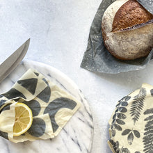 画像をギャラリービューアに読み込む, ビーズワックス(蜜蝋ラップ)3枚セットーモノトーン